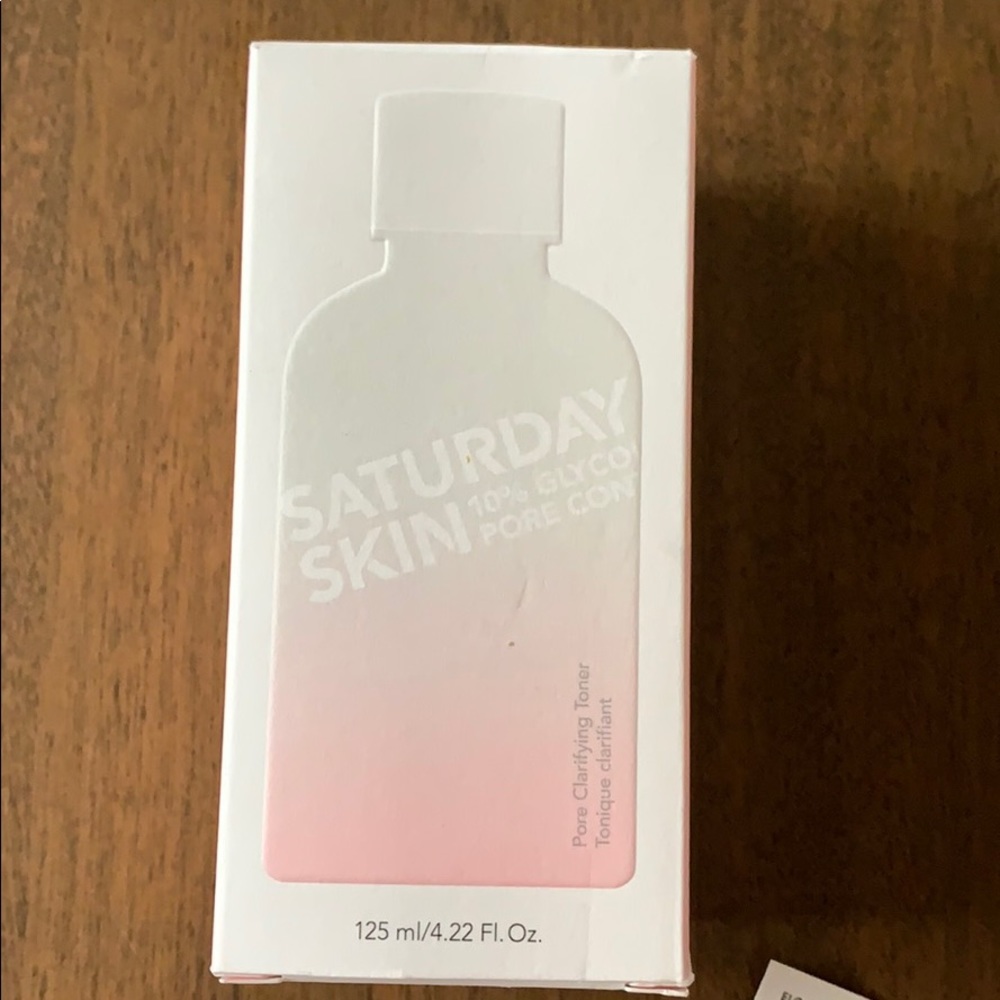Saturday Skin  pore clarifying toner